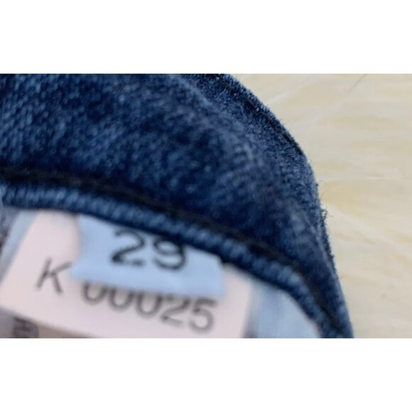 VTG Valentino Jeans 90s 2000s Blue Denim Straight Leg Sz 29 - Picture 7 of 9